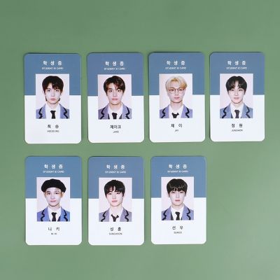 2021 Greeting EN Kpop Photocards NI KI Album DIMENSION Photos Card SUNOO SUNGHOON JUNGWON Lomo Cards K Pop Accessories