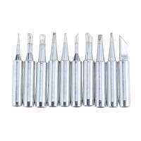 10Pcs 900M-T การประสานเตารีดเคล็ดลับ Silver Soldering Rework Station Head Electric Soldering Irons Welding Soldering Irons