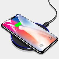 【Taotao Electronics】 สำหรับ Xiaomi Wireless Charger Qi Smart Quick Charge Fast 10W สำหรับ Mi 9 9T Cc9 MIX 2S iPhone X XR XS 8 Samsung S9 S10