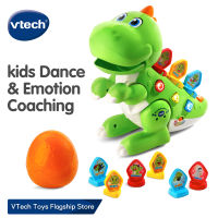 VTech Dancing &amp; Emotion Coaching Dinosaur【Mix &amp; Match-a-Saurus】Electronic Learning Toys Kids Role Play Toys Dinosaur Toys Kids Learning Toys Life Skill Toys 2 years 3 years 4 years 5 years Boys Toys Girls Toys