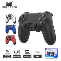 【DT】hot！ DATA Bluetooth-Compatible Controller PS4 Vibration 6-Axis Sensor Joystick