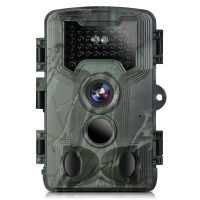 36MP 1080P Trail and Game Camera with Night Vision 3 PIR Sensors IP66 Waterproof Motion Activated Infrared Hunting Camera for Outdoor Wildlife Scouting Researching