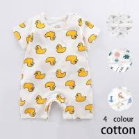 Baby Romper Summer Thin Section Baby Clothing Cotton Bodysuits