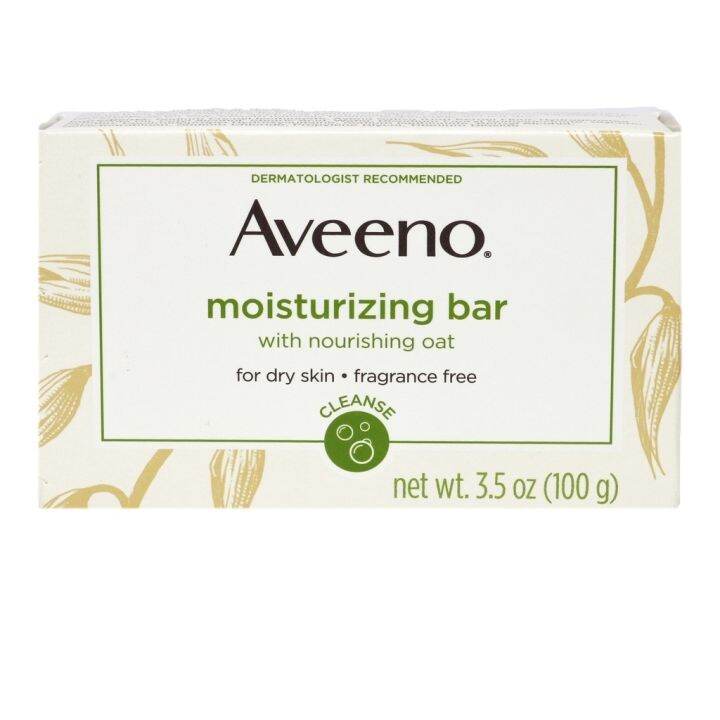 Aveeno with Nourishing Oat Moisturizing Bar Soap 100g | Lazada PH