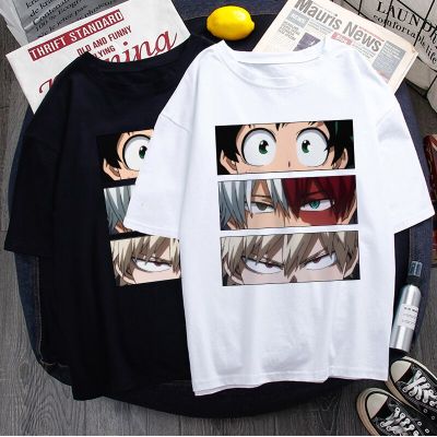 Harajuku Tops My Hero Academia Bakugo Katsuki T Shirt Mens Womens Fashion Print Streetwear T Shirts Athleisure T Shirts XS-6XL