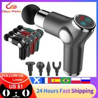 Massage Gun Deep Tissue Percussion Mini LCD 32 Speeds Muscle Massager Pain Relief Body Relax Fitness