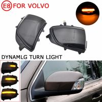 For Volvo XC70 2008-2012 XC90 2007-2014 Dynamic LED Side Mirror Light Sequential Blinker Indicator Lamps