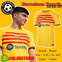 ™℗ Daisy Mac- bluu⚽ พร้อมส่งจากไทย?? เสื้อบอล Player ทีม บาเซโลน่า ชุดที่4 ฤดูกาล 2022/23 Barcelona Fourth Jersey 2022/23 Player Ver.