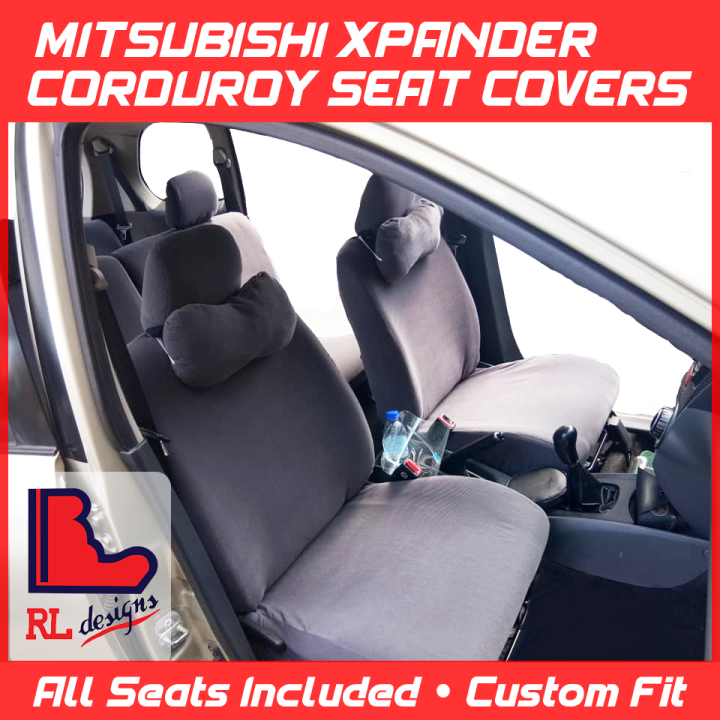 Mitsubishi Xpander Corduroy Seat Covers (All Seats Included, Custom Fit