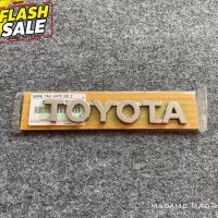 แท้ศูนย์ % โลโก้ TOYOTA ติดท้าย VIGO ขนาด 16x2.5cm (URN-75469-0K011) #สติ๊กเกอร์ติดรถ ญี่ปุ่น  #สติ๊กเกอร์ติดรถยนต์ ซิ่ง  #สติ๊กเกอร์ติดรถยนต์ 3m  #สติ๊กเกอร์ติดรถ