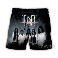 แฟชั่นใหม่ 3D พิมพ์ TNT BAND ฤดูร้อนชายหาดกางเกงขาสั้นสตรีทแวร์ผู้ชายลำลองกางเกงขาสั้น XS-5XL