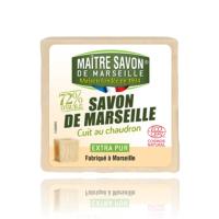 Maitre Savon de Marseille สบู่น้ำมันปาล์มบริสุทธิ์ Cuit Au Chaudron Extra Pur (300 g or 500 g)