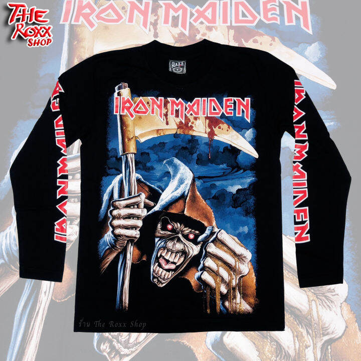 เสื้อวง-iron-maiden-ms-161-ป้าย-the-maxx-แขนยาว