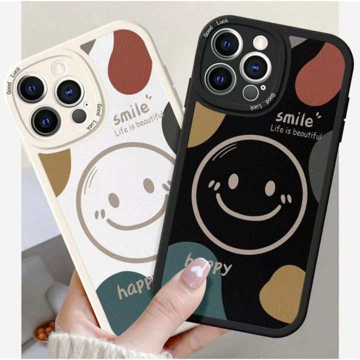 ส่งจากไทใบหน้ายิ้ม-smile-น่ารัก-เคส-xr-บอดี้-13pro-x-xs-บอดี้-14-pro-เคสไอโฟน-xr-body-14-pro-เปลี่ยนบอดี้-13-pro