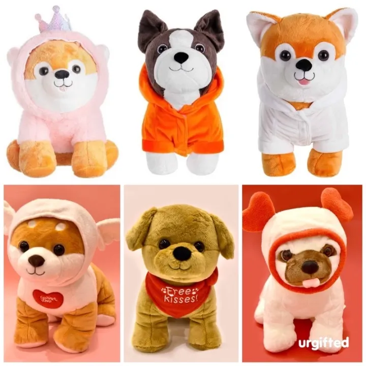 pug soft toy miniso