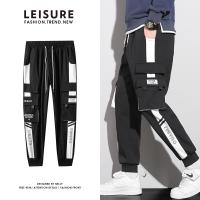 Jogger Mens Pants and Trousers Cotton Blank Sweatpants Gym Sport Drawstring Cargo Pants For Men