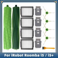 สำหรับ Irobot Roomba I5 / I5 + บวก/I5152เครื่องดูดฝุ่นหุ่นยนต์แปรงอุปกรณ์อะไหล่ด้านข้างหลักตัวกรอง Hepa ถุงหูรูด