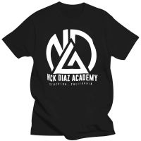 บุรุษเสื้อผ้า NICK NATE DIAZ ACADEMY 2ฟิตเนส JIU JITSU มวยไทยฟิตเนส GYM NOVELTY S-5XL