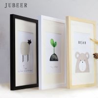 Nordic Simple Wooden Frame A4 A3 Black White Color Picture Photo Frames for Wall picture frames wall photo frame home decor