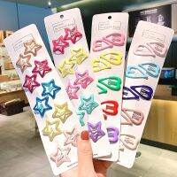 [A innovation] 20PC/10PCCute ดาวที่มีสีสัน Stittes Barrettes FashionAccessories