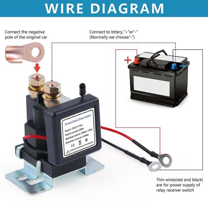 สวิตซ์ตัดการเชื่อมต่อแบตเตอรี่ระยะไกล12v-500a-ตัดแบตเตอรี่ได้อย่างรวดเร็วฆ่าฆ่าแบตเตอรี่สำหรับรถพ่วงรถบรรทุกอัตโนมัติ