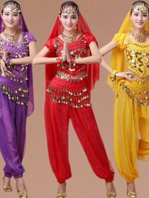 ☋✥ Belly Dancing Costume Sets Egyption Egypt Belly Dance Costume sari indian clothing women bollywood indian Bellydance Dress