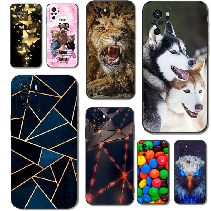 for-xiaomi-poco-m5s-4g-case-phone-back-cover-soft-silicone-protective-black-tpu-case-cat-tiger