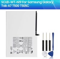 เปลี่ยนแบตเตอรี่ สำหรับ Samsung Galaxy Tab A7 T500 T505C SCUD-WT-N19 แท็บเล็ตแบตเตอรี่6820MAh