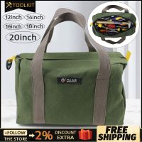 ❂✧♝ Durable Thick Canvas Pouch Tool Bags Oxford Canvas Carry Bag Portable Pliers Metal Tools Kit Parts Hardware Organizer