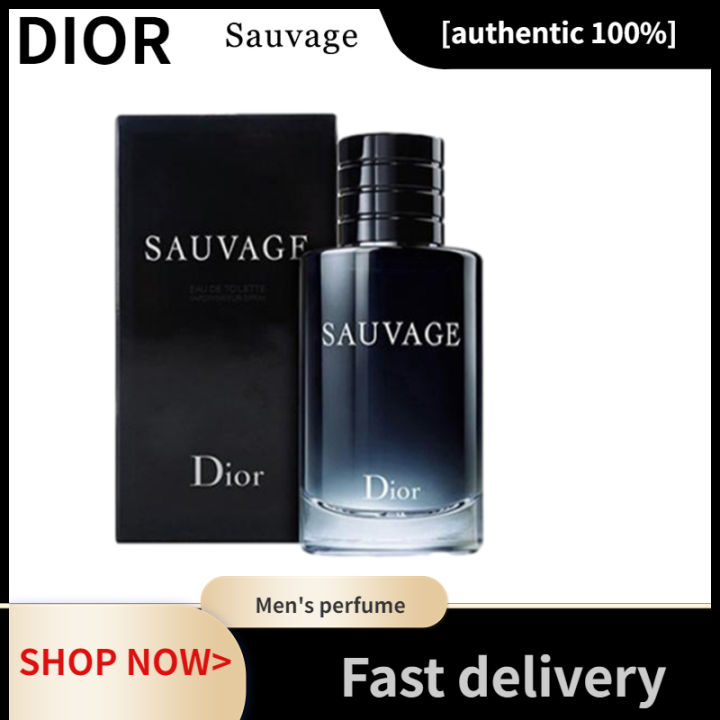 【COD 100% Authentic】Dior Sauvage Eau de Toilette 100ml• Perfume For Men ...