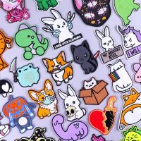 Funny Cartoon/Animals Patch Embroidered Patches For Clothing thermoadhesive patches On Clothes Iron On Patches For Clothes Patch