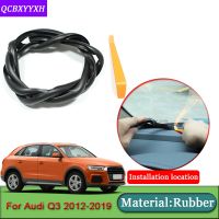 Car styling For Audi Q3 2012 2019 Rubber Anti Noise Soundproof Dustproof Car Dashboard Windshield Sealing Strips Car Accessories