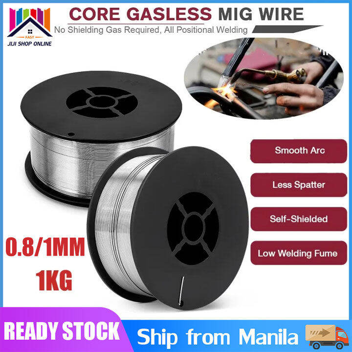 Filo WeldingCity 2 Libbre 2 Rotoli Di Filo Saldatura Senza Gas Flux - Foto 7