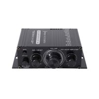 AK-160BT 2 Channel Power Amplifier Audio Home Theater Amplifier Support Bluetooth-Compatible with USB/SD AUX Input