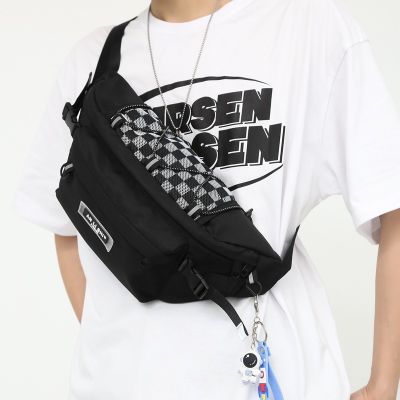 Chest Bag Mens Small Bag Crossbody Bag Mens Backpack Shoulder Bag Mens Sports Satchel Casual Waist Bag Goods 2023