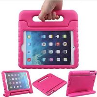 {RUBBIE Shell} สำหรับเด็กเคสมีฐานตั้งที่จับ iPad 7th 8th 9th 10.2 Air3 iPad โปร10.5 Ipad10th Air4 Air5 10.9 iPad 11Pro