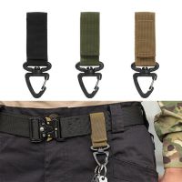 【CW】 3PCS Outdoor Camping Climbing Tactical Hanging Buckle Webbing Keychain Accessory