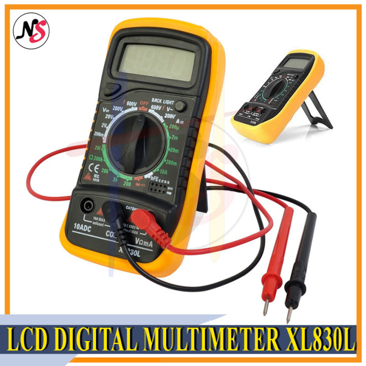 ST180-ST201 / XL830L LCD Digital Voltmeter Ohmmeter Ammeter