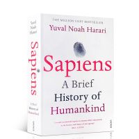 Sapiensประวัติย่อของมนุษย์Yuval Noah Harariหนังสือภาษาอังกฤษประวัติศาสตร์มานุษยวิทยาหนังสือเรียนการอ่านหนังสือนอกหลักสูตร