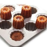 M001 ถาดอบขนม ถาดอบขนมคานาเล่ พิมพ์อบขนม Canele 6 ช่อง (non-stick) สินค้ามีตำหนิเป็นรอย เก็บเงินปลายทาง