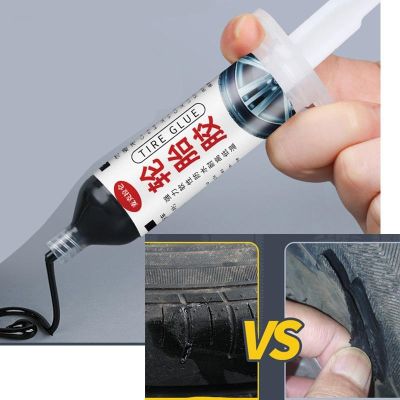 【YF】 Tire Repair Glue Liquid Strong Rubber Glues Black Soft Wear-resistant Non-corrosive Adhesive Instant Bond Leather