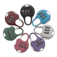 1PC Mini 3 Dial Digit Number Code Password Combination Padlock Security Travel Safe Lock for Padlock Luggage Gym Wholesale