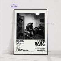 GX1767 Saba โปสเตอร์การดูแลฉันอัลบั้มเพลงครอบคลุมรายการติดตามพิมพ์โปสเตอร์ผ้าใบวาดภาพศิลปะบนผนัง0421