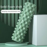 Foam Roller Foam Roller Solid Muscle Relaxation Yoga Massage Stick 45cm Hollow Spiked Club Fitness Roller