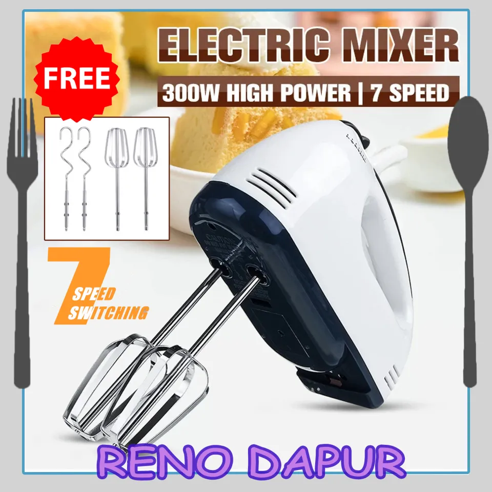 1pc 7-Speed Electric Stand Mixer Electric Kitchen Blender - Egg Mixer,  Cream Whisk, Kitchen Aid Whisk,Flour Mixer Baking Appliance