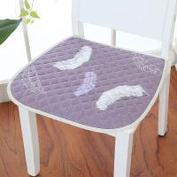 ✺◐ Europe Home Dinning Chair Cushion Anti-slip Three Styles Seat Pad With Bandage Office Cushion Four Seasons Soft Sit Mat 41x43cm