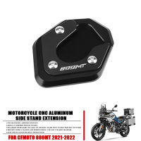 สำหรับ CFMOTO 800MT 800 MT MT800 2021 2022อุปกรณ์มอเตอร์ไซค์ด้านข้างยืน E Nlarger แผ่นขาขยายเท้าชั้นวางสนับสนุน