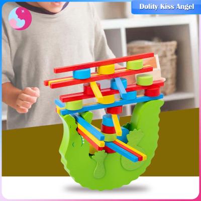 Dolity ของเล่นไม้ซ้อนชุดของเล่นอาคารบล็อกของเล่นสำหรับเด็กอายุ4 + ผู้ใหญ่และครอบครัว