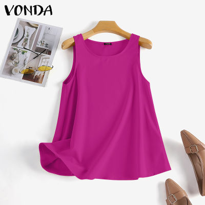 (จัดส่งฟรี)Fancystyle VONDA คอกลมธุรกิจทางการของผู้หญิงเสื้อเด็กแขนกุดชุดทำงานสำนักงานทรงเอ #2