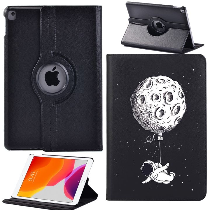 funda-เคส-ipad-10-2-2021เคสหนังเคสสำหรับไอแพดการหมุน360องศา9-10-2ซองแท็บเลต-ipad-รุ่น9th-st-cover